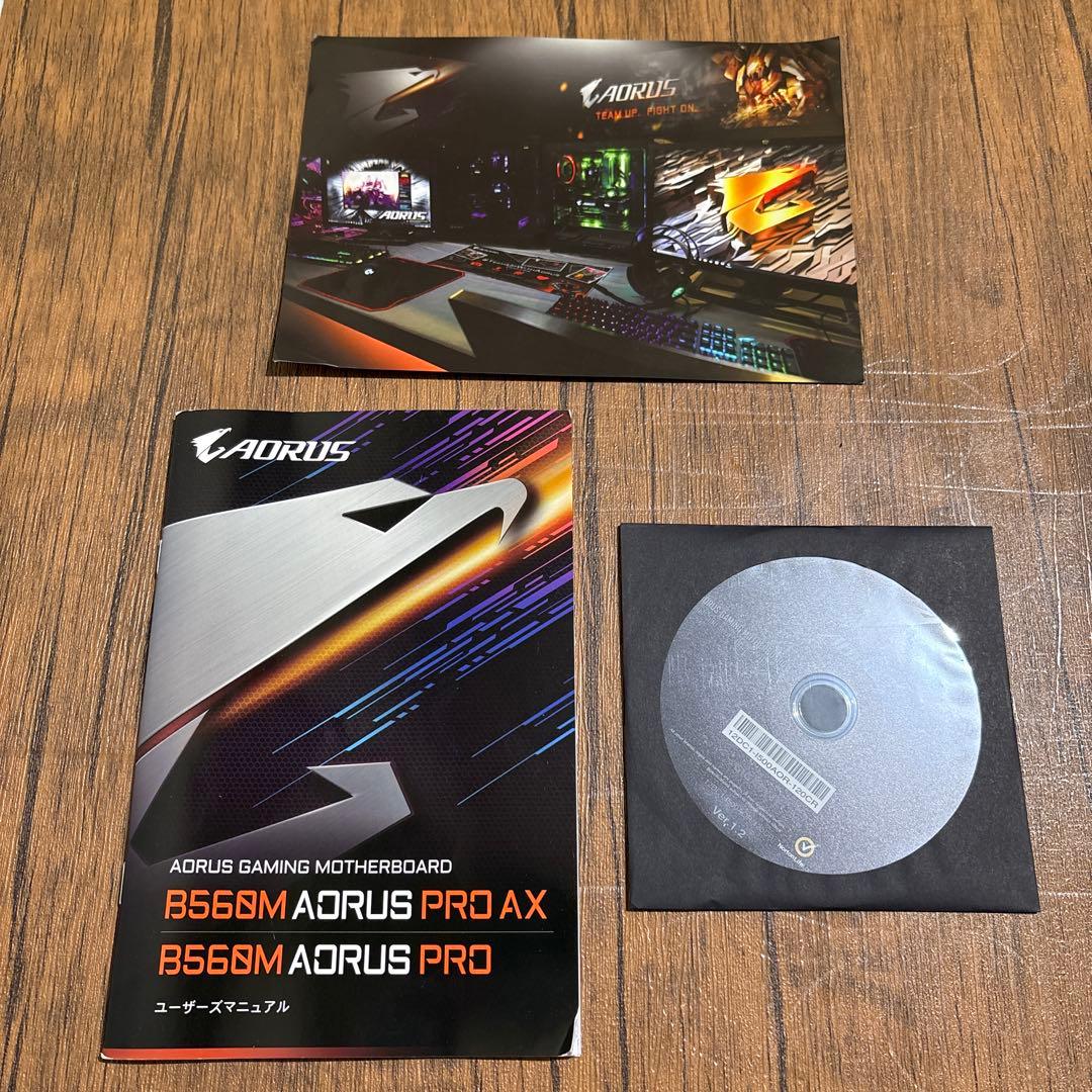 【未開封】GIGABYTE B560M AORUS PRO AX Rev.1.1