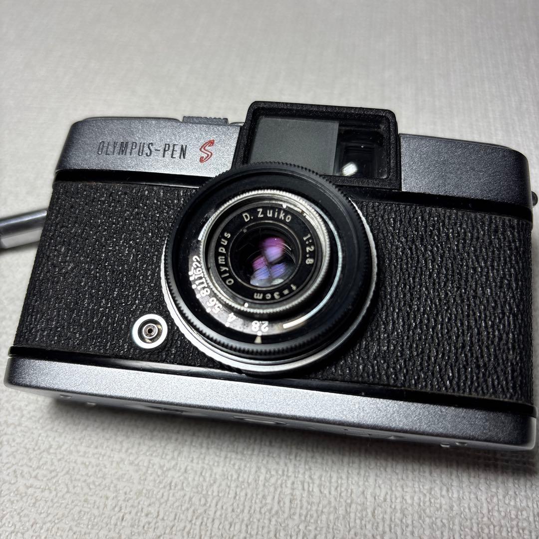 オリンパス ペンS 1:2.8 f=3cm ハーフサイズフィルムカメラ