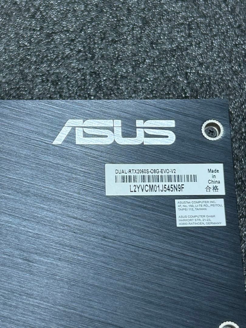 RTX 2060 Super 8GB ASUS ゲーミングPC GeForce