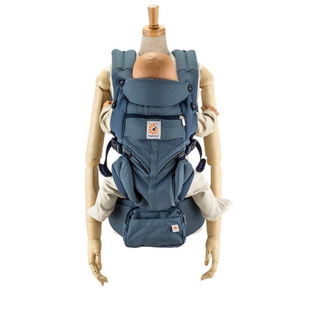 エルゴ 抱っこ紐 オムニ 360 クールエア メッシュ ベビーキャリア グレー