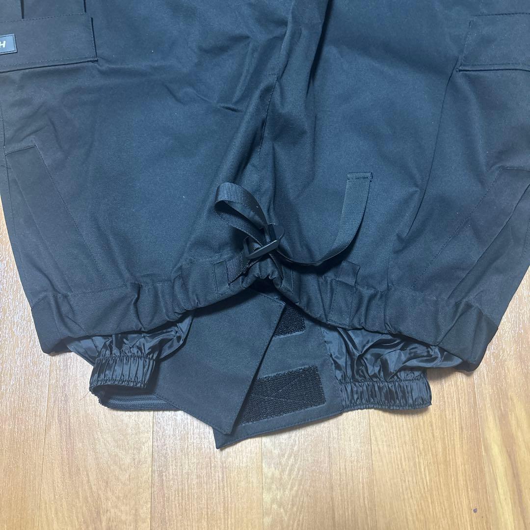 黒 カーゴパンツ スノボウェア HIMANI