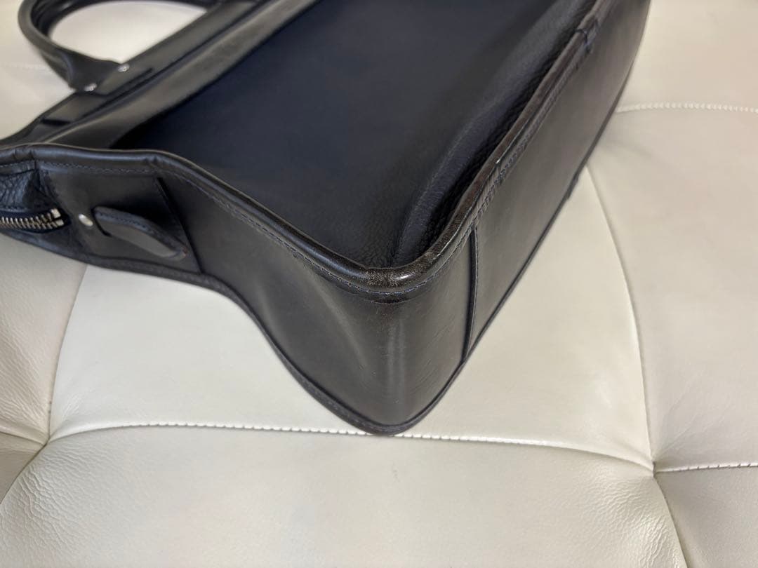 【美品】Felisi8637/2 シュリンクレザー ブリーフケース イタリア製