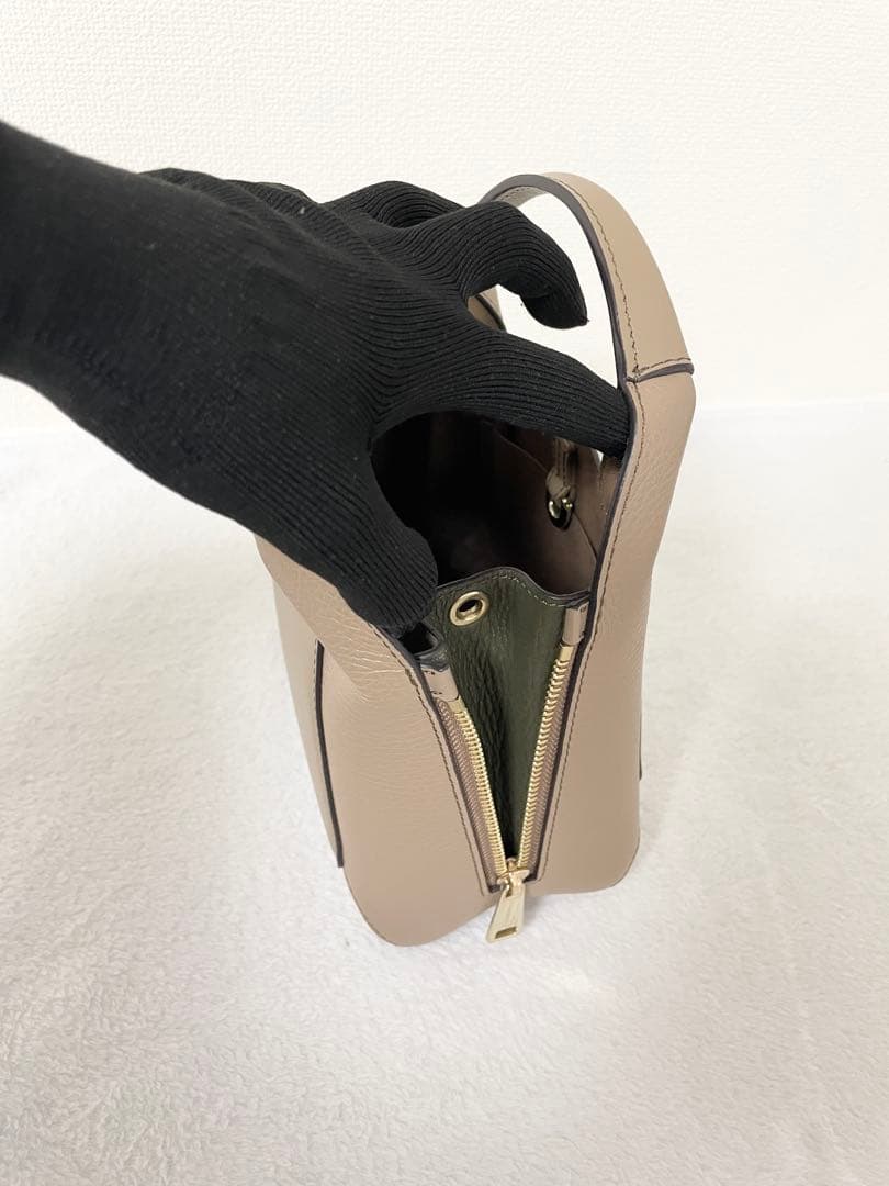 【美品】FURLA miniジルダショルダーバッグ　グレージュ