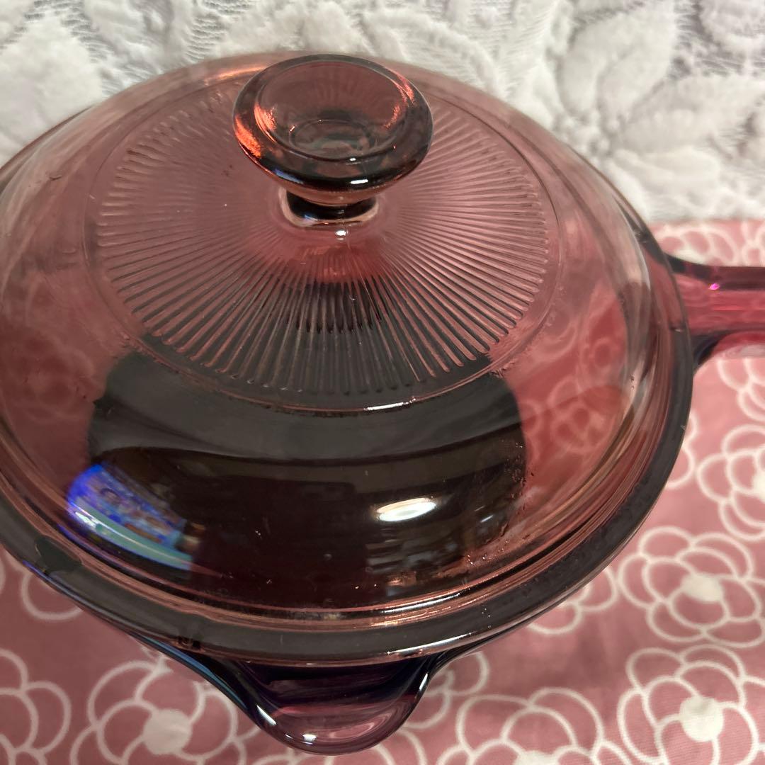 コーニング ビジョン クランベリー鍋