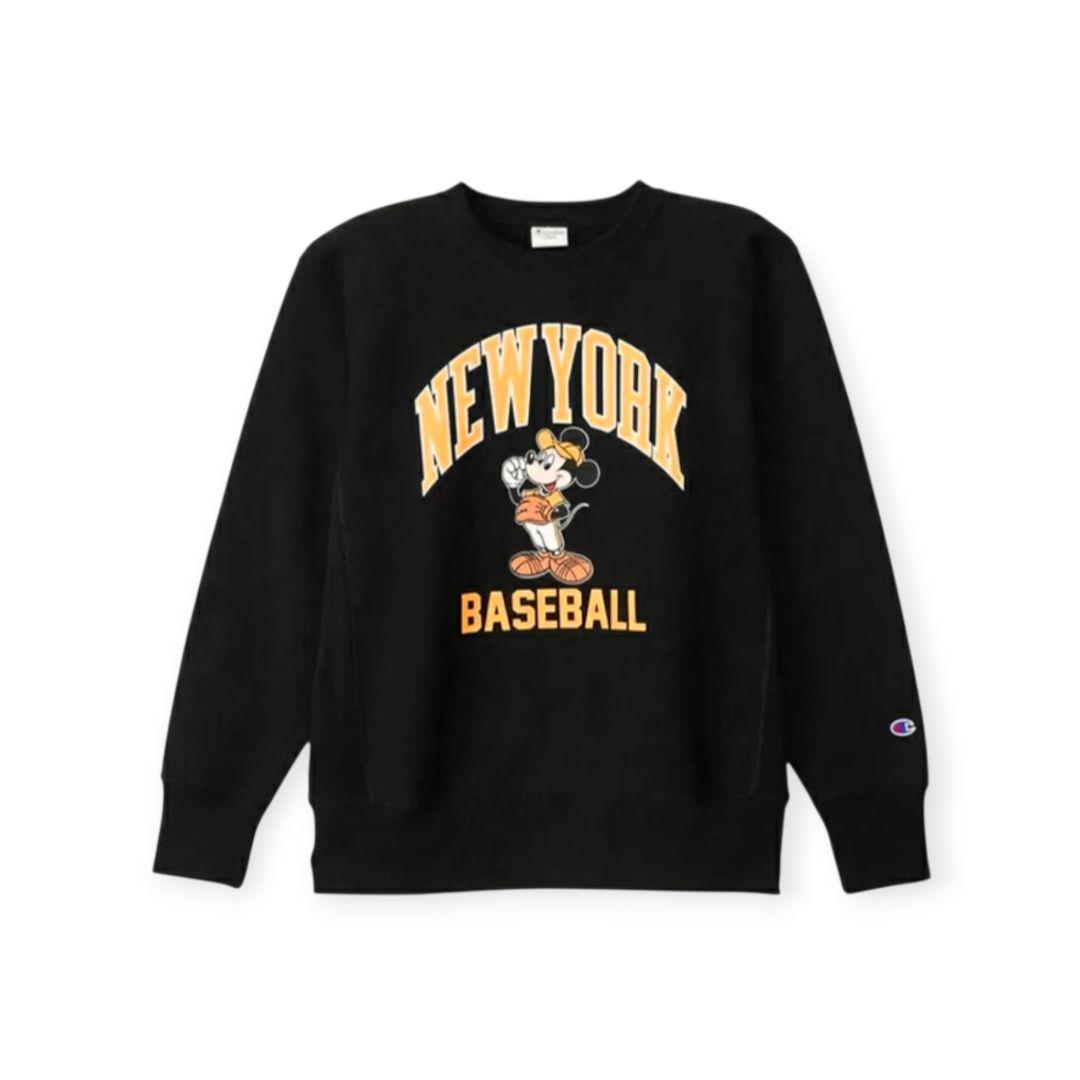 【新品】チャンピオン ミッキー リバースウィーブ 長袖 スウェット トレーナー