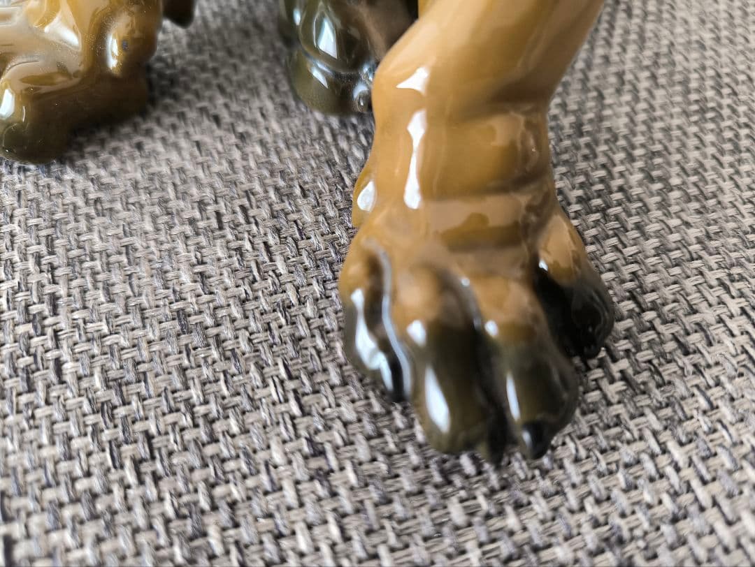 ドイツ製 ローゼンタール 陶器 犬 フィギュリン 置物 Rosenthal