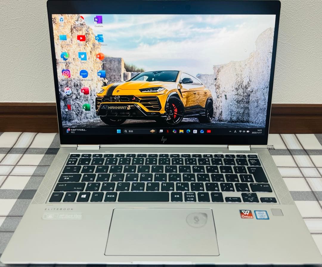 【美品・高性能】HP ELITEBOOK X360 i7/16GB/SSD512