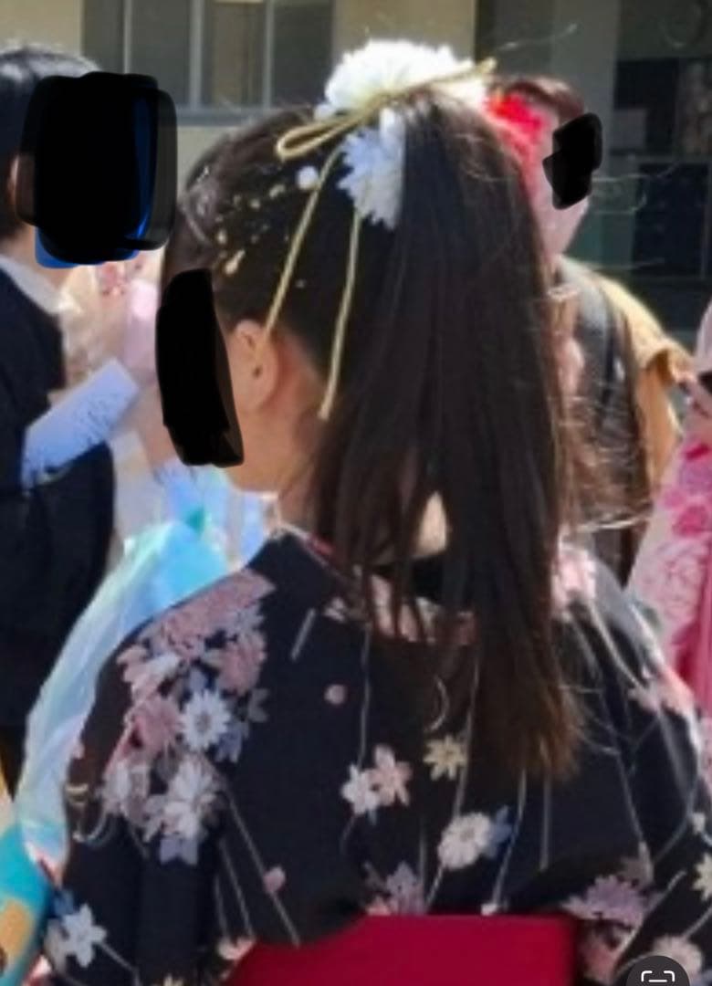 美品！ヘア飾り付き！キャサリンコテージ　簡単袴セット