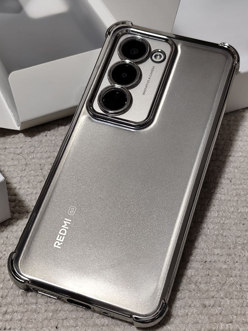 スマートフォン本体 Redmi 15 5G Titan Gray 8GB RAM 256GB ROM