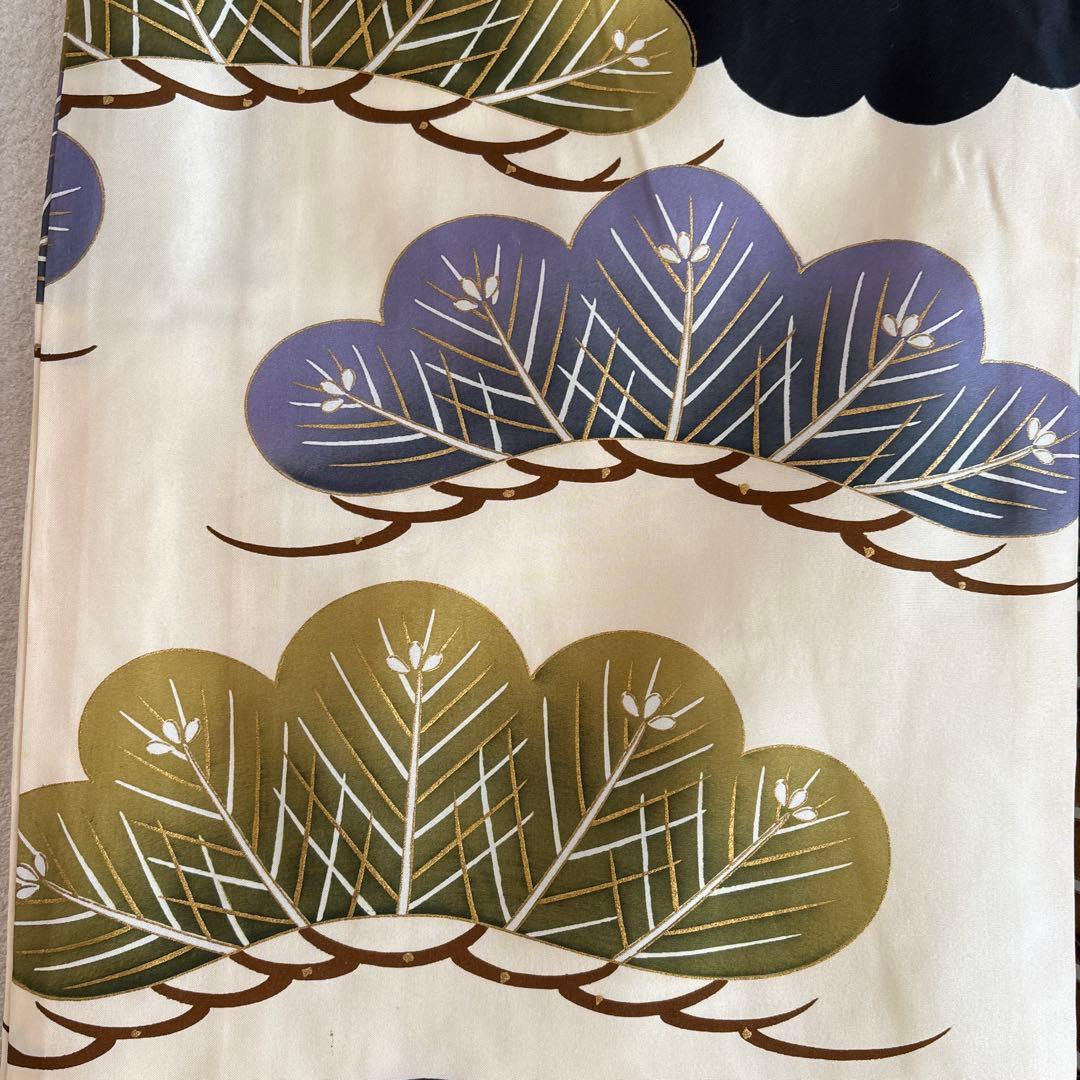 No.4 正絹　男の子お祝い着　長襦袢　のしめ 七五三