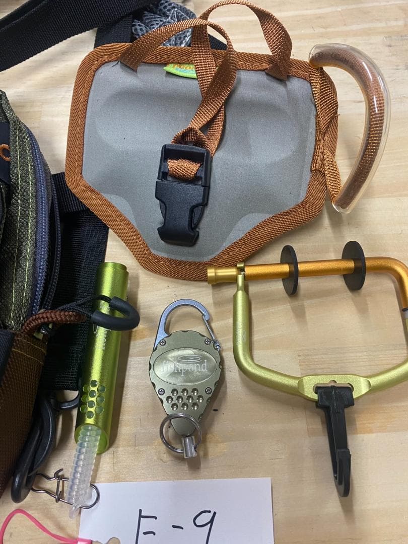 フィッシュポンドポーチ等　フライフィッシング　フライロッド　フライリール