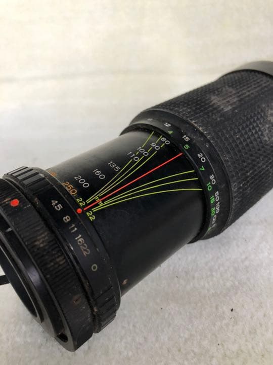 まとめて出します カメラレンズ