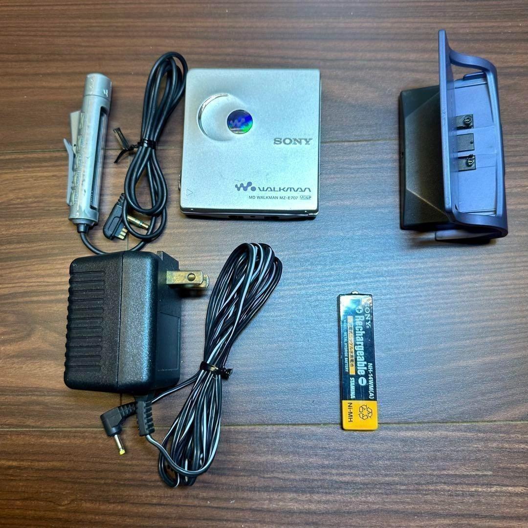 SONY MZ-E707 MD ウォークマン 1233
