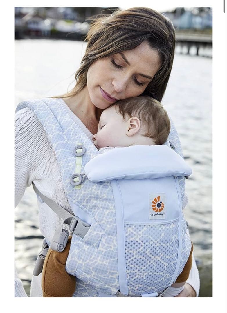 【新品未使用】エルゴベビー EBC ADAPT SoftFlex ホリデーブルー