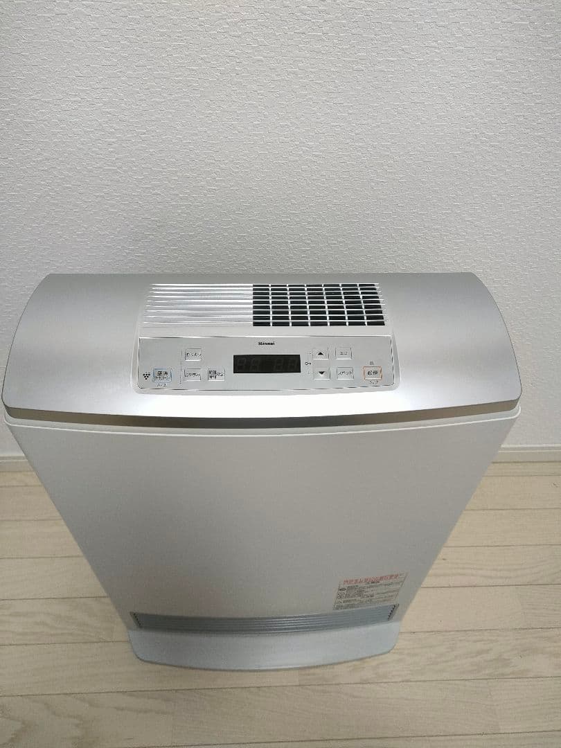美品　リンナイ　空気清浄機ガスファンヒーター　RC-T5801ACP　都市ガス用