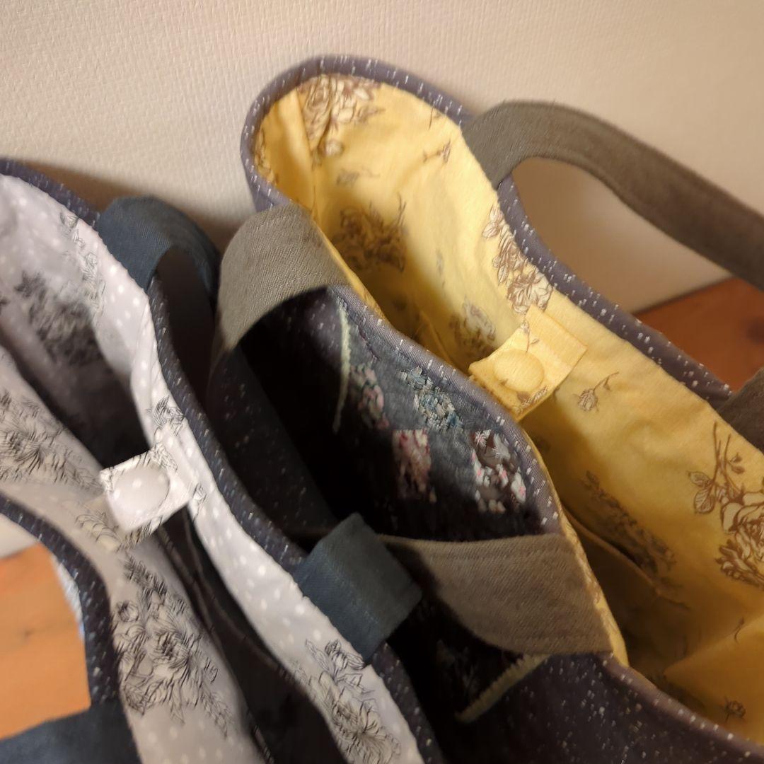 ✿リバティ✕パッチワーク✿　トートバッグ２点　かんちゃん様ご注文品