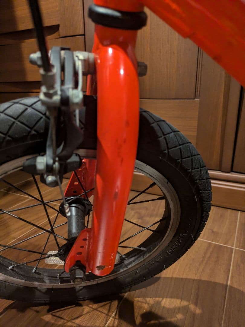「引き渡し限定」CRANKER BMX レッド　14インチ