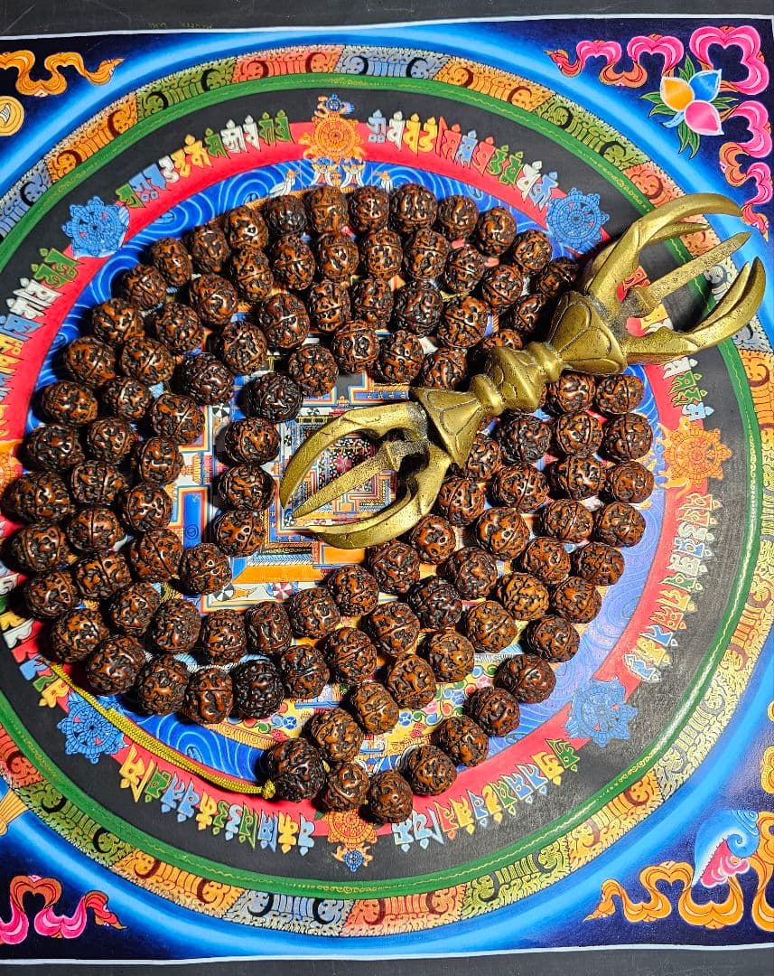 超希少‼️オールドルドラクシャ 109個‼️ ネックレス