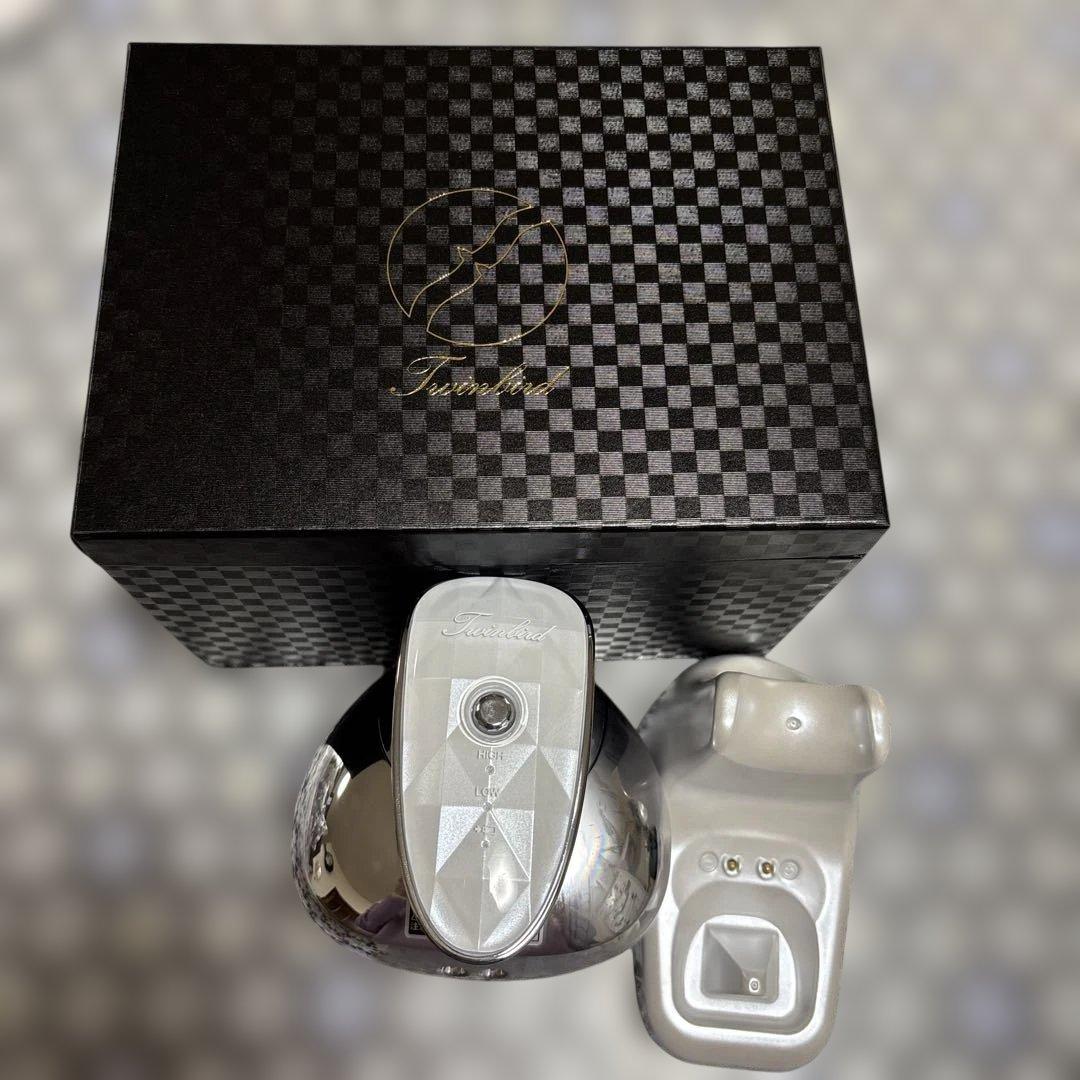 新品‼️TWINBIRD ツインバード　ヘッドケア マッサージ器 防水　シルバー