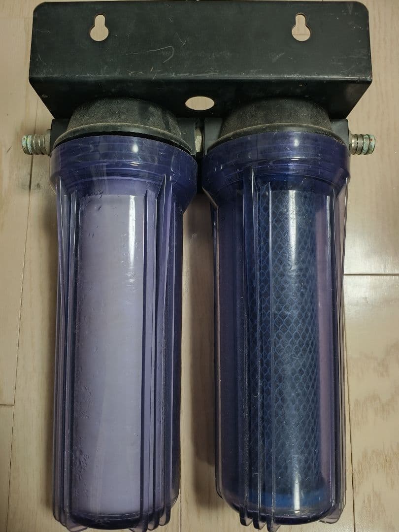 ①②【カトレイ】アクアギーク 浄水器 2個セット