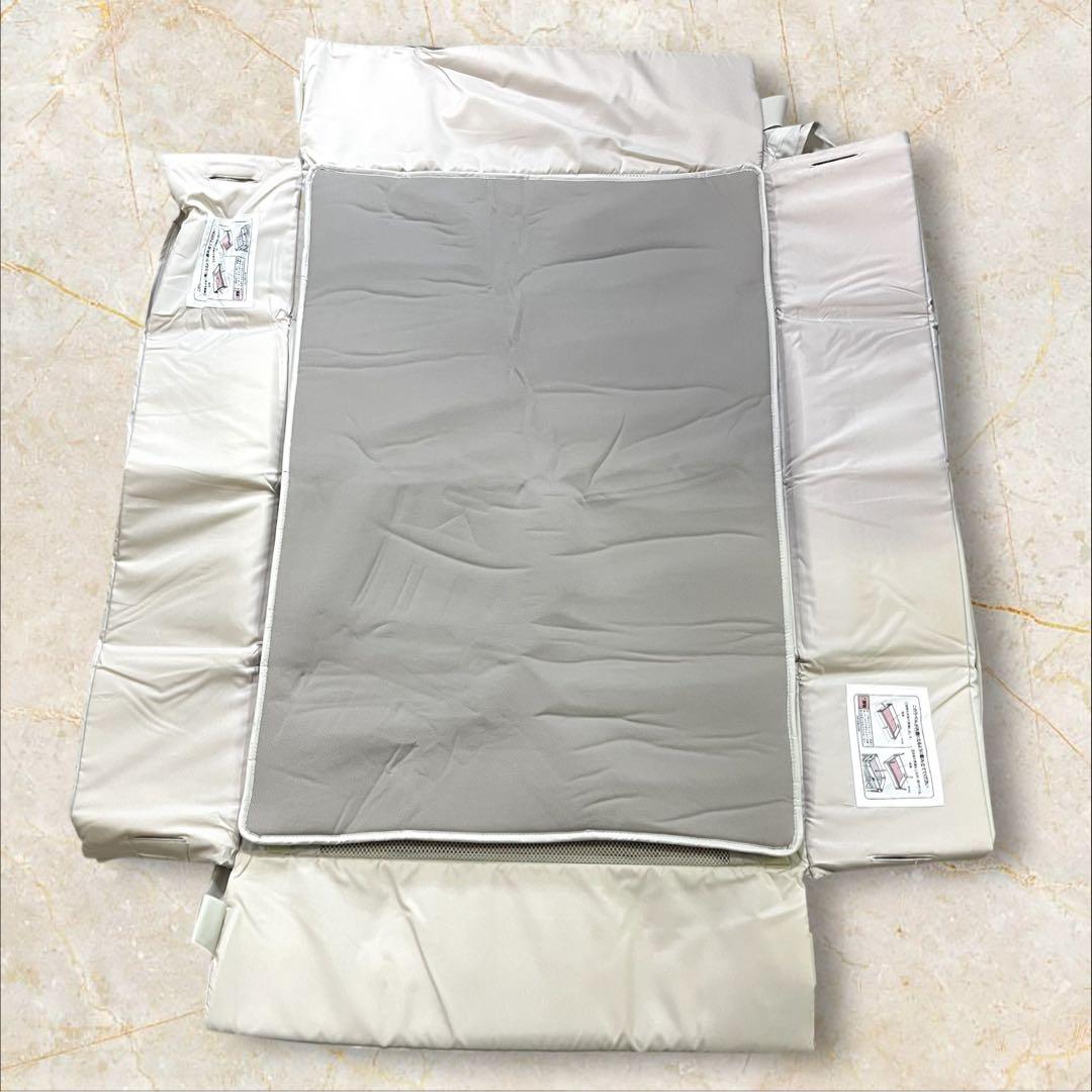 良品 アップリカ(Aprica) 折り畳みミニベビーベッド ココネルエアープラス