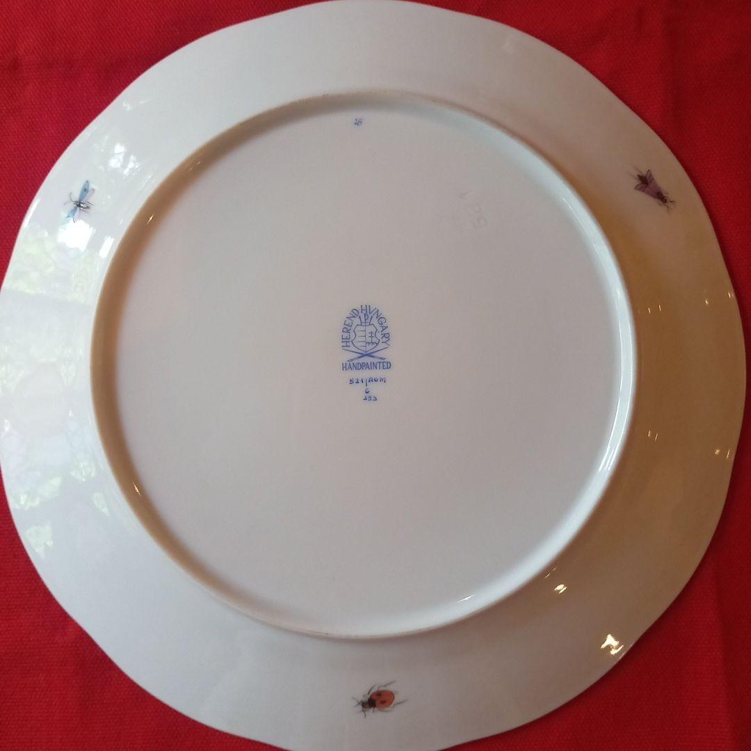ヘレンドロスチャイルドバードディナー皿5枚セット