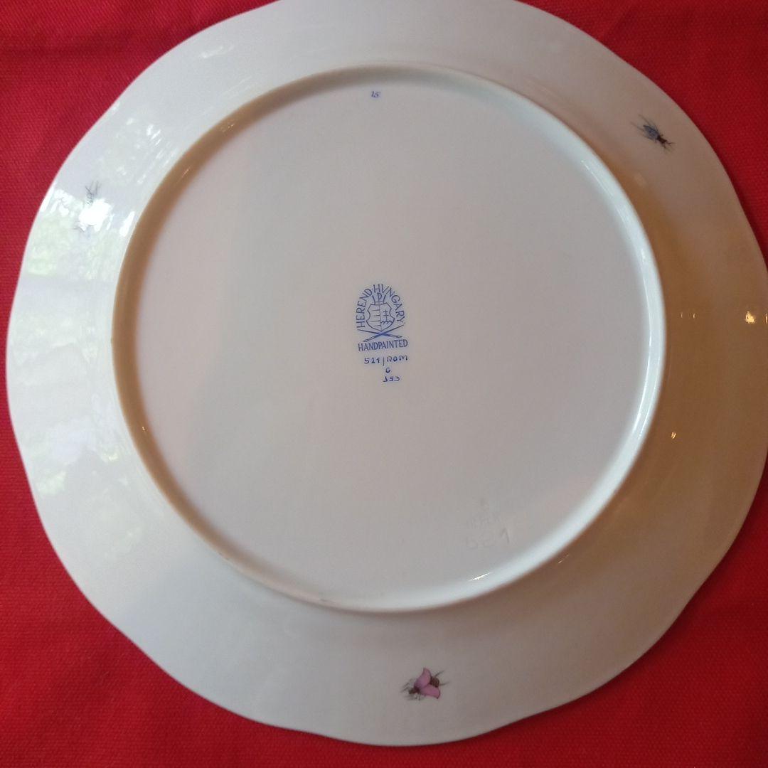 ヘレンドロスチャイルドバードディナー皿5枚セット