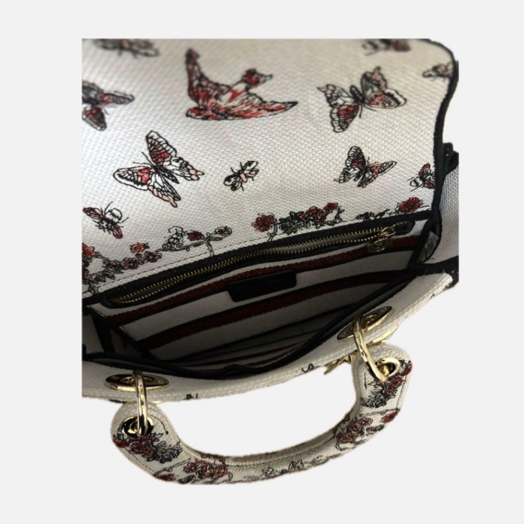 Christian Dior 刺繍デザイン ハンドバッグ