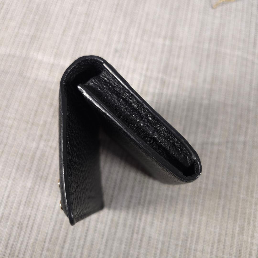 未使用級　CELINE　セリーヌ　名刺入れ　カードケース　パスケース　黒