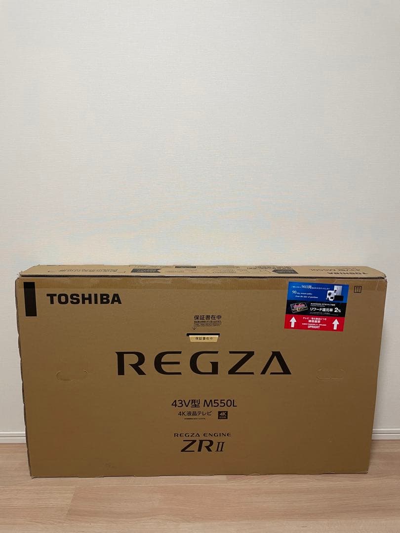 TOSHIBA 東芝 43V型 液晶テレビ REGZA レグザ 43M550L