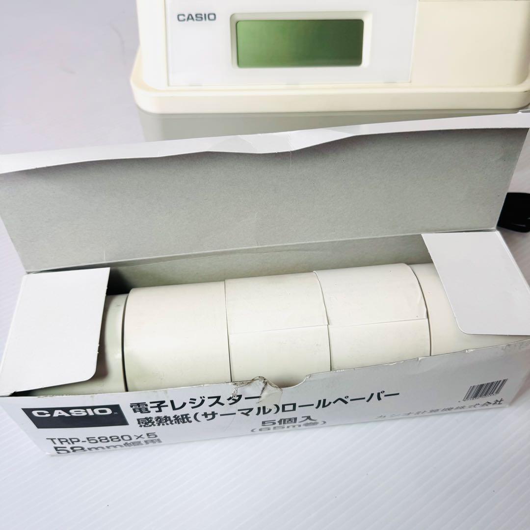 CASIO 電子レジスター SE-G1　ロール紙付