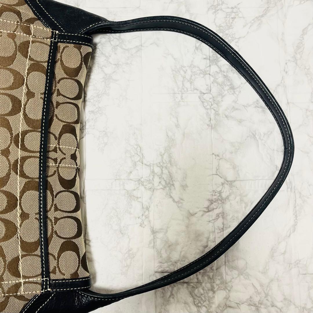 美品　COACH コーチ　レガシー　シグネチャー　ワンショルダー Y2K