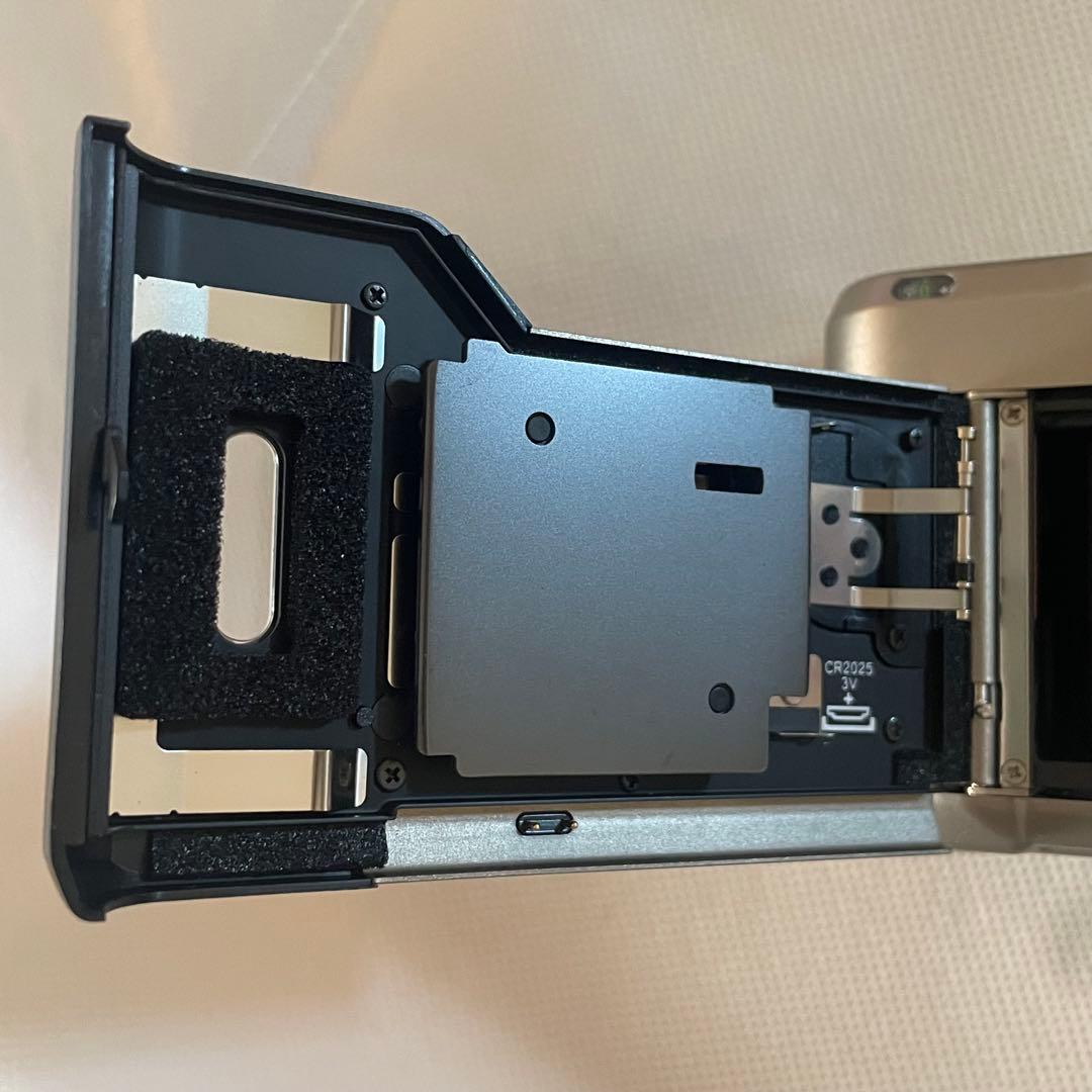 CONTAX T2 シルバー 作例あり 純正ストラップ付 高級フィルムカメラ