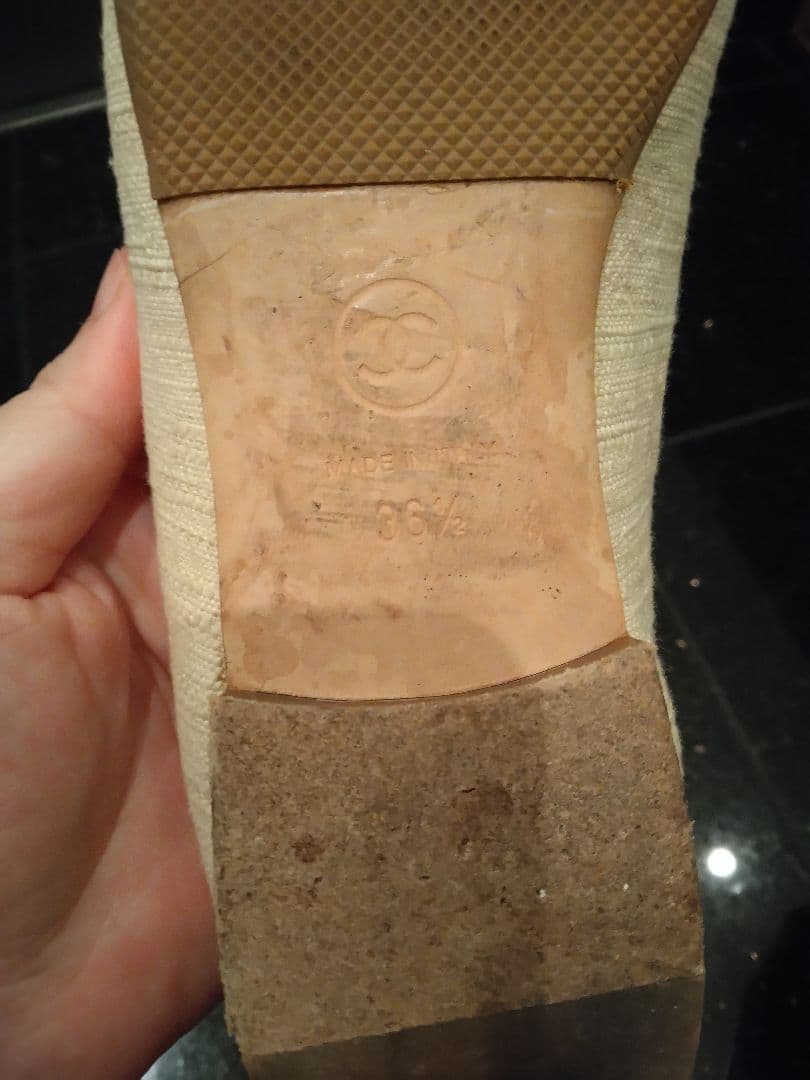 CHANEL　バレエシューズ　36.5