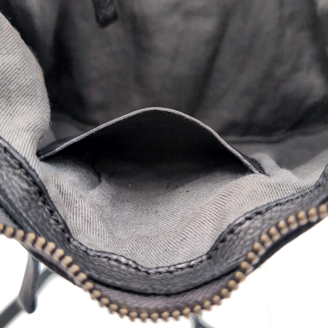 タグ付✨️ カンポマッジ 3way ショルダーバッグ 保管袋付 レザー ブラック