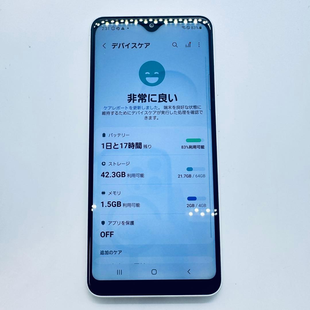 【SIMフリー】 Galaxy A22 5G SC-56B 本体 動作確認済み