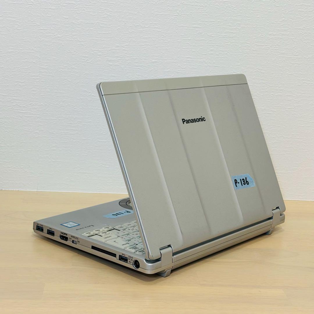 レッツノート PC Windows11 SSD DVD オフィス付き P-136