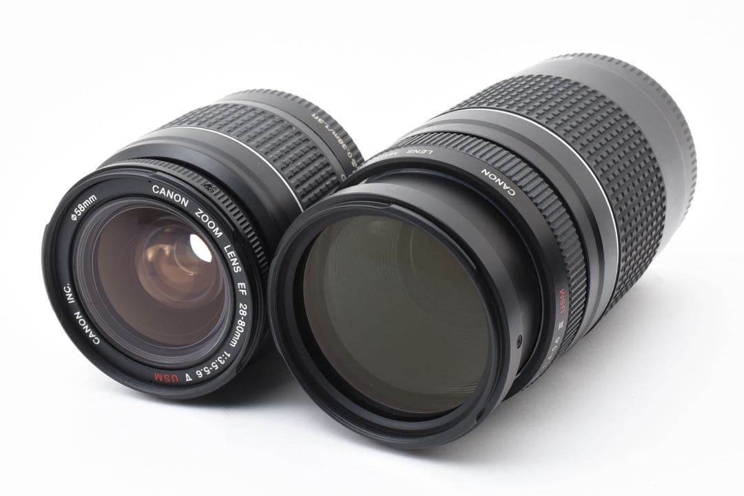 一眼レフカメラ☆Canon EOS 5D Mark IV標準&望遠レンズセット