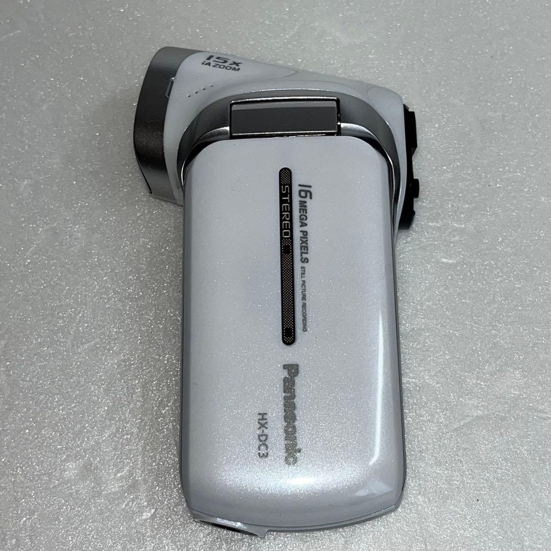 ☆極美品☆PanasonicデジタルムービーカメラHX-DC3(W)