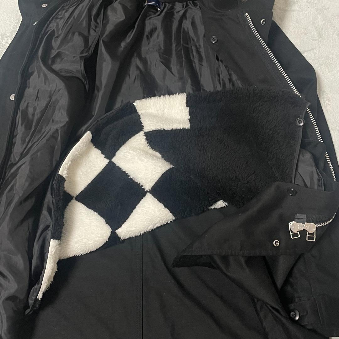 FRED PERRY フレッドペリー モッズコート ライナー付 ブラック S