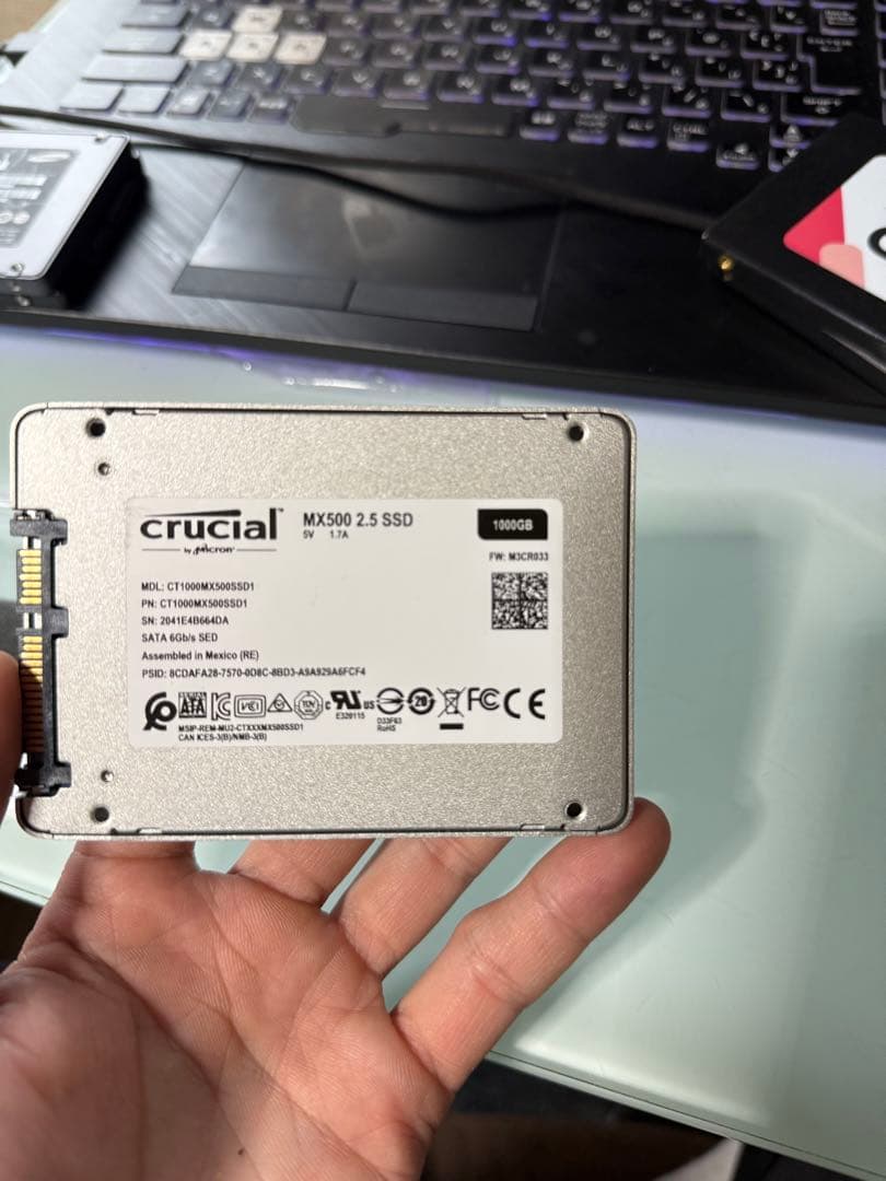 内蔵型SSD Ssd1tb