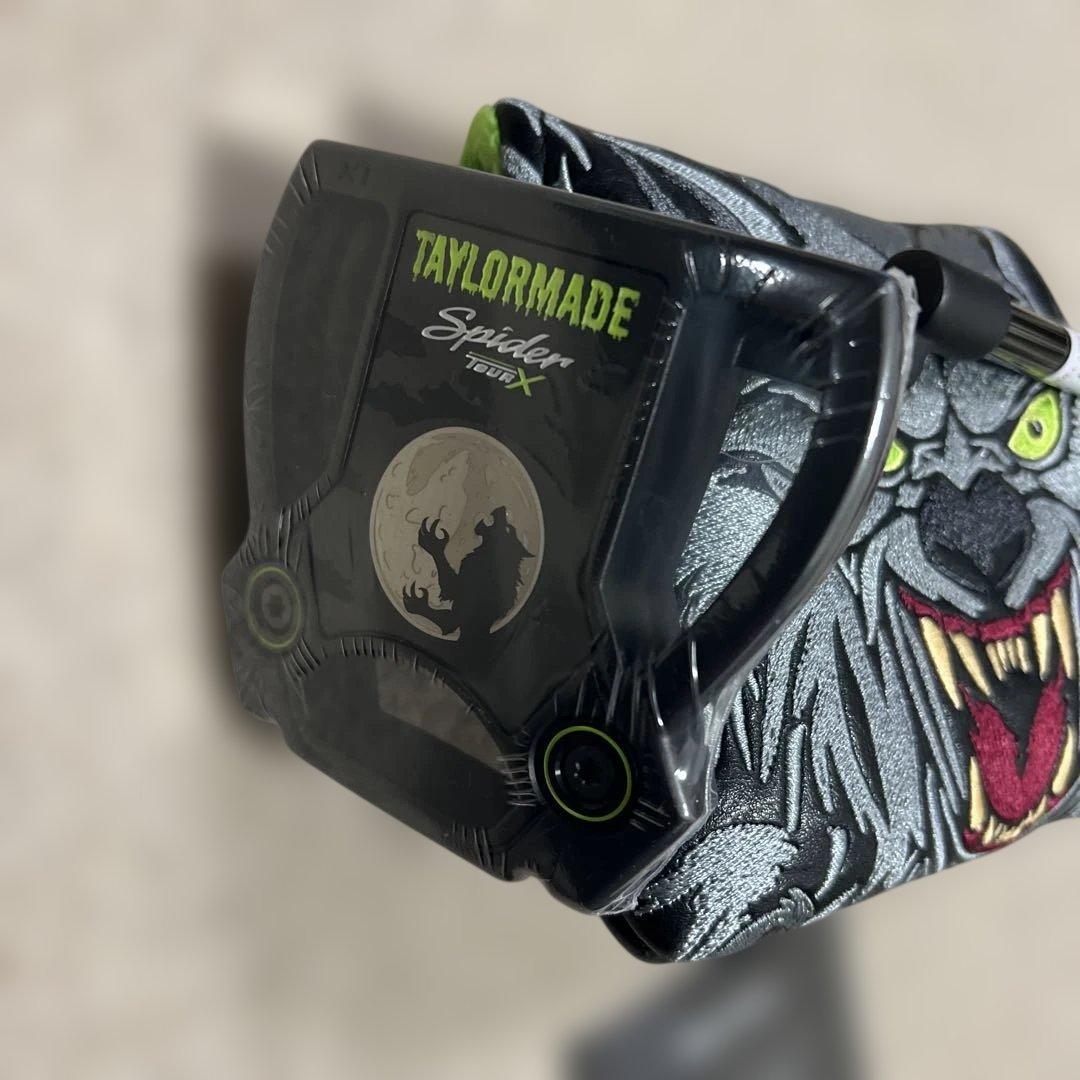 TaylorMade Spider ハロウィン　パター ヘッドカバー付き