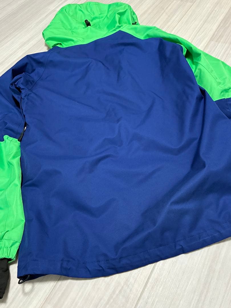 686 シックスエイトシックス　スノーボードウェア ジャケット　M 緑　青