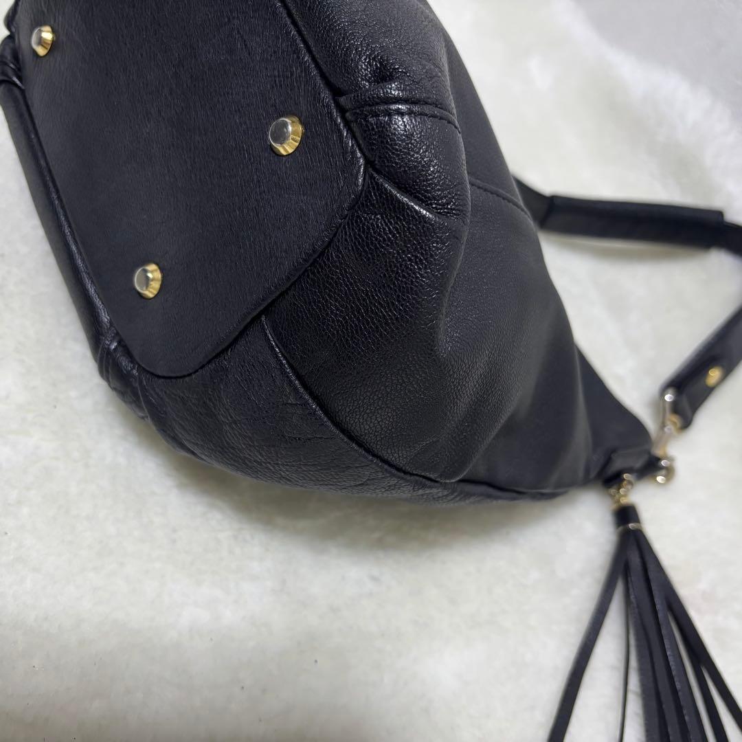 【極希少】アタオ キャンディ ブラック ゴートレザー ATAO