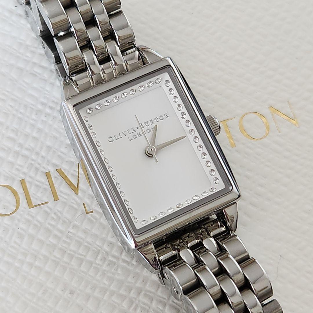 OLIVIA BURTON シルバー クォーツ 時計