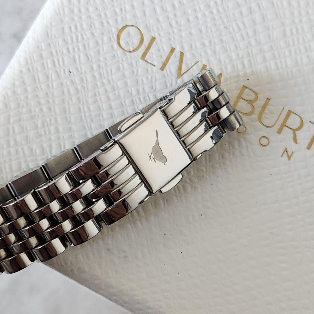 OLIVIA BURTON シルバー クォーツ 時計