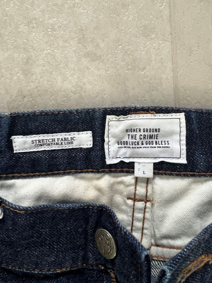 THE CRIMIE ストレートデニム　2本セット