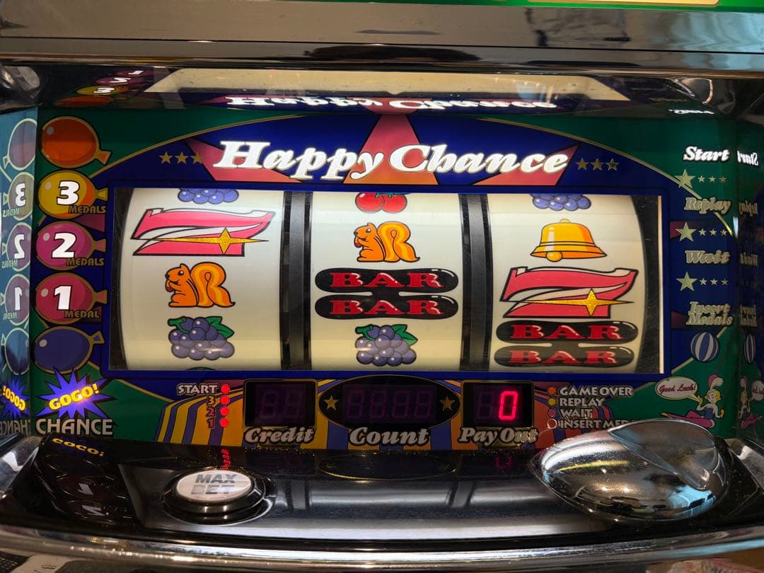 HAPPY JUGGLER V 実機