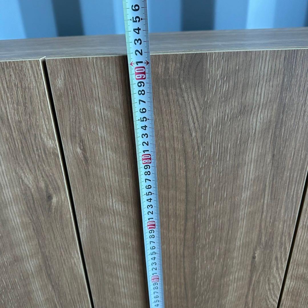 収納家具 チェスト W120 未使用 モダン　キズあり