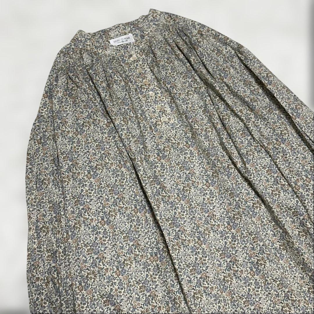 ✨未使用級✨ HUG Ō WäR リバティプリント ブラウス